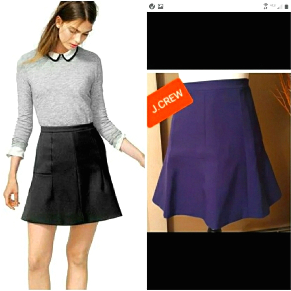 NWT J.Crew Peplum Skirt